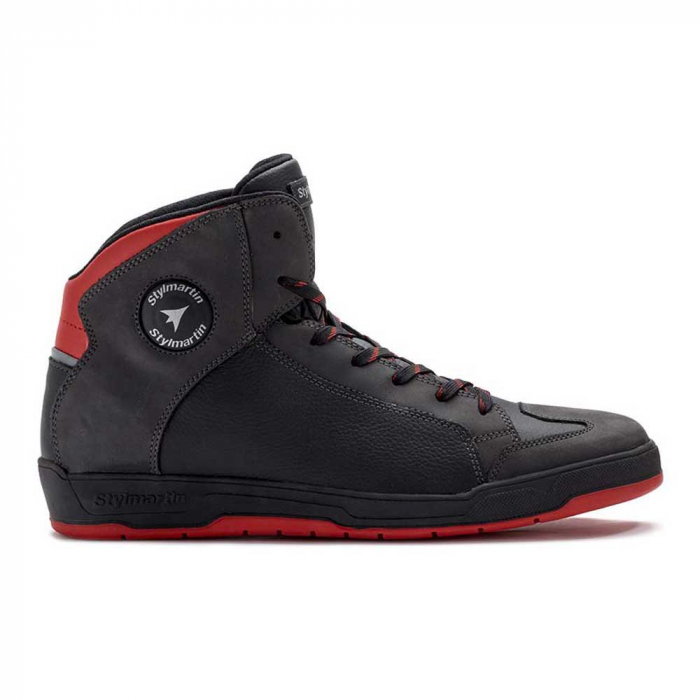 Ghete moto Stylmartin DOUBLE WP BLACK-RED [2]