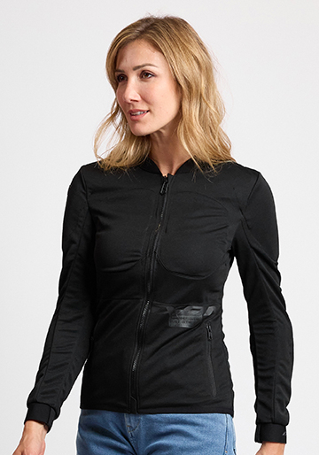 Geaca (jacheta) tip armura motociclete femei Racing/Roadster Ixon vara model Arma MS culoare: negru (geaca tip armura) [2]