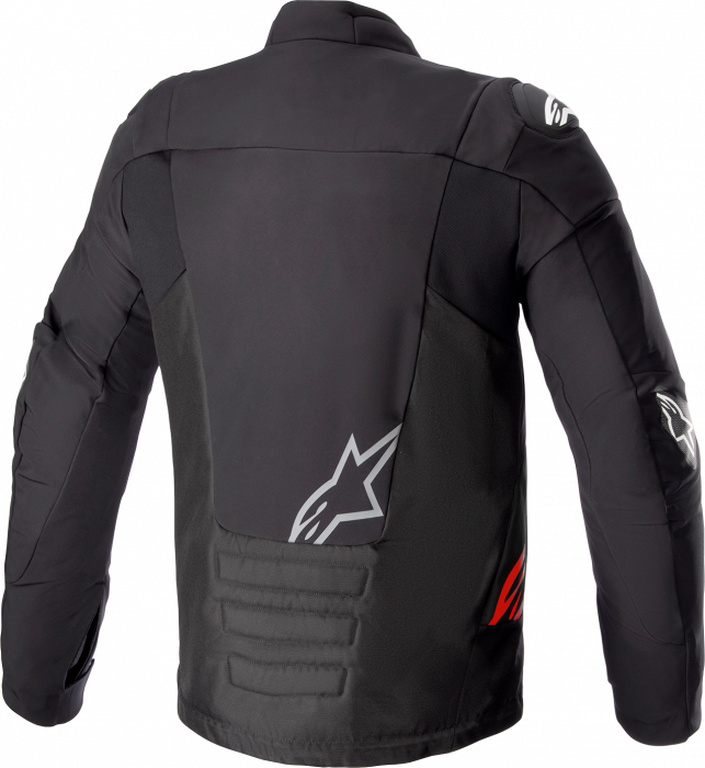 Geaca moto impermeabila Alpinestars SMX  Gri Negru Rosu [2]