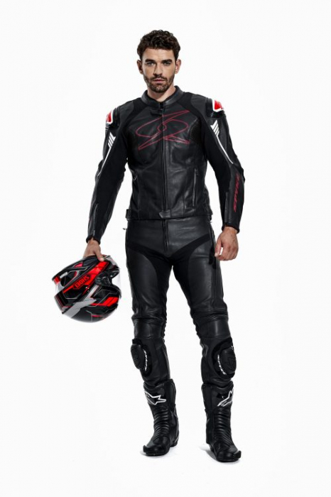 Geaca moto piele SPYKE Monza Evo [9]
