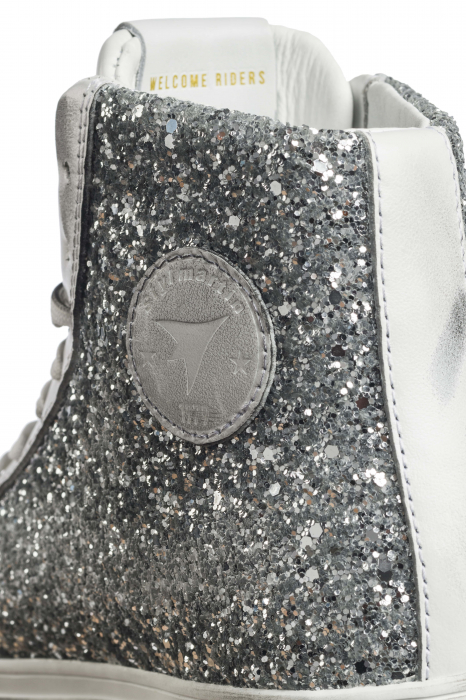 Ghete moto Venice LTD Silver [2]