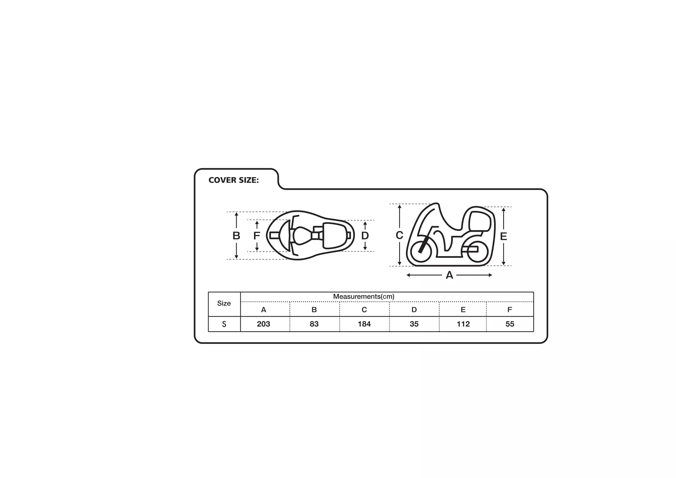 Husa scooter Highscreen cu topbox Aquatex [2]