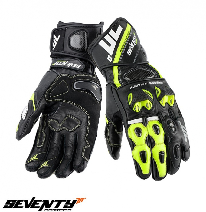 Manusi moto piele SEVENTY DEGREES SD-R12 [7]
