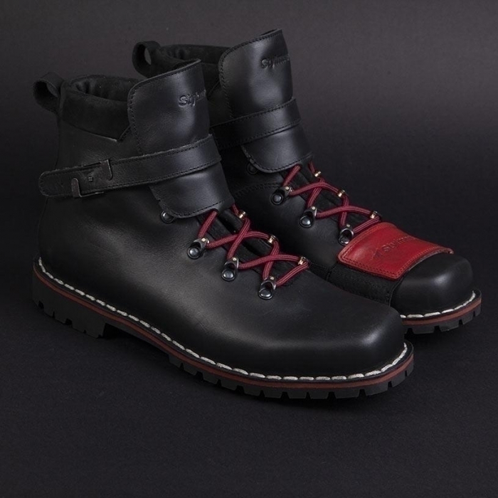 Cizme moto STYLMARTIN RED REBEL BLACK [4]