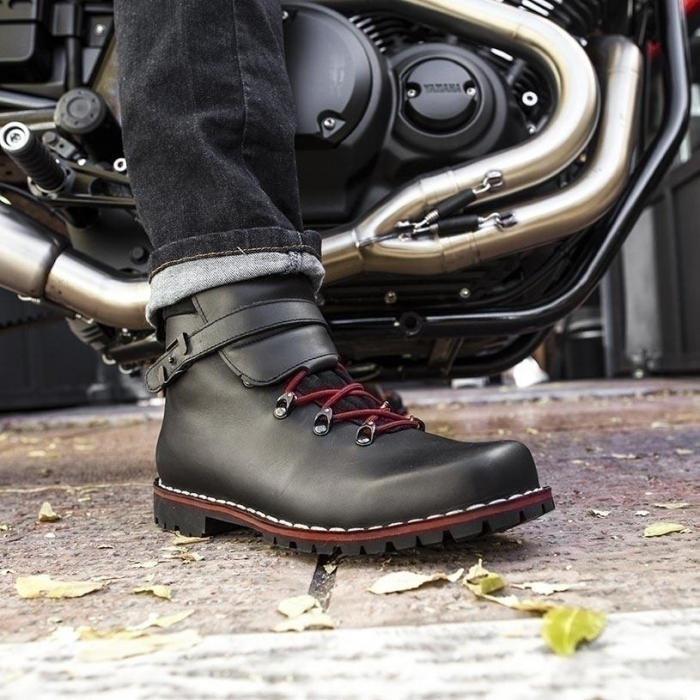 Cizme moto STYLMARTIN RED REBEL BLACK [5]
