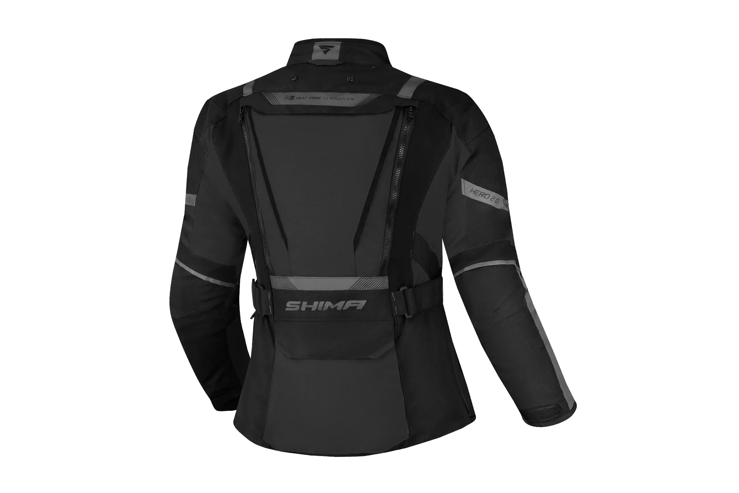 SHIMA Hero 2.0 Jachetă textilă impermeabilă pentru motociclete negru [2]