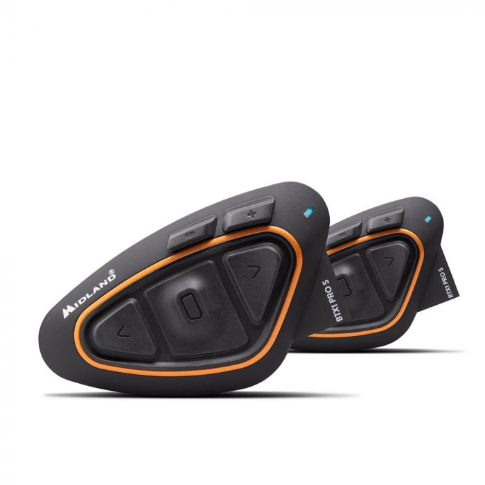 Sistem de comunicare Bluetooth Midland BTX1 PRO S twin pentru motocicliști [4]