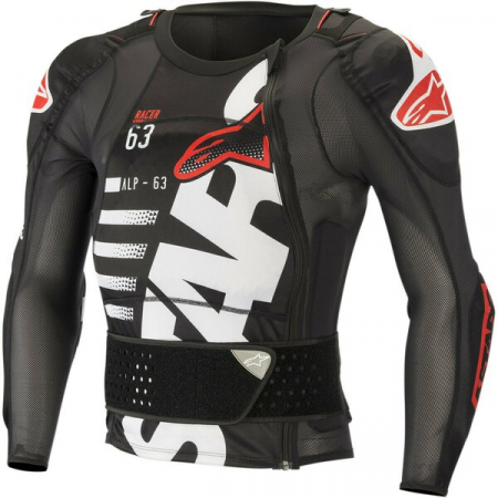 ECHIPAMENTE HARD - Armura Alpinestars SEQUENCE LS XL Negru/Alb/Rosu