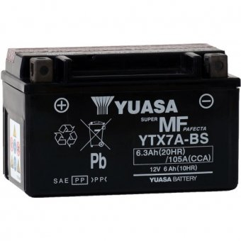 BATERII - Baterie Yuasa YTX7A-BS 12V/6A
