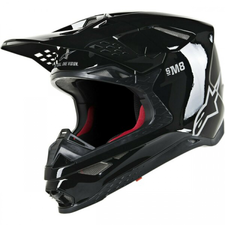 CĂȘTI - Casca cross-enduro Alpinestars Supertech M8 SOLID