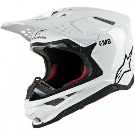 CĂȘTI - Casca cross-enduro Alpinestars Supertech M8 SOLID