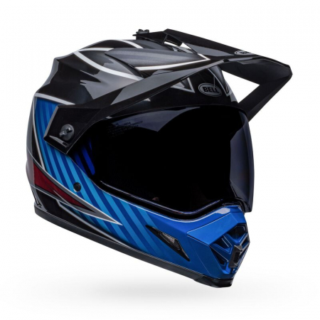 Casca integrala BELL MX-9 ADVENTURE MIPS DALTON Negru Albastru [2]