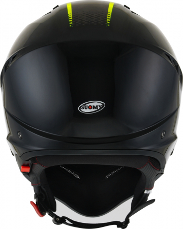 Casca jet Suomy Armor Crew - negru/galben [5]
