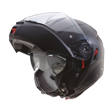 FLIP-UP - Casca modulabila (flip-up) Caberg model Levo X 17 negru mat Pinlock ready