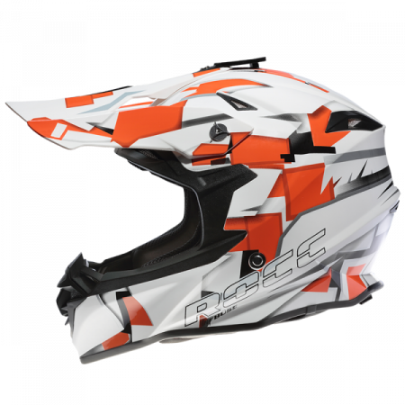 CĂȘTI - Casca moto cross Buse ROCC 711