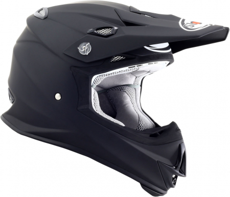 Casca moto cross Mr Jump Plain Matt Black [1]