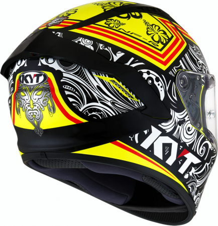 Casca moto KYT NF-R Steel Flower [12]