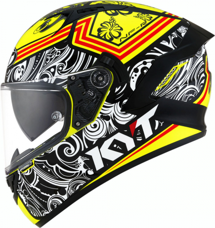 Casca moto KYT NF-R Steel Flower [10]