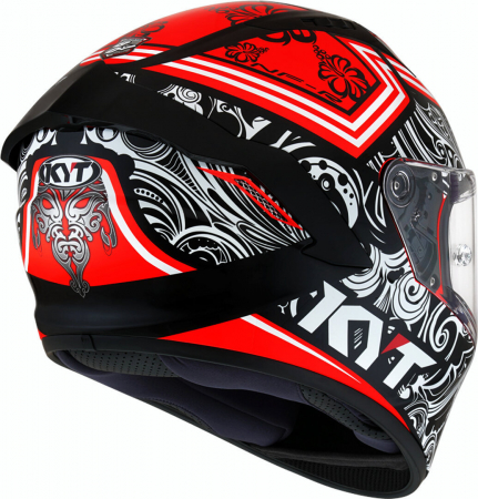 Casca moto KYT NF-R Steel Flower [7]