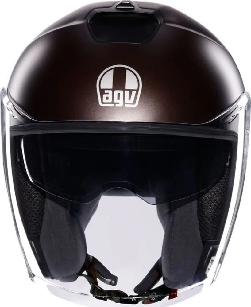 Casca Moto Open Face Jet Irides E2206 Mono Matt Pregiato Bronze 25 | AGV [1]