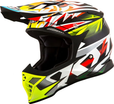 Casca motocros KYT Skyhawk TEMPER [1]