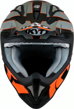 CĂȘTI - Casca de motocross KYT Strike Eagle Blinking