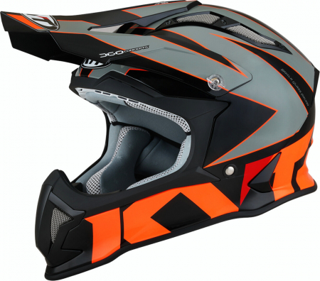 CROSS ENDURO - Casca de motocross KYT Strike Eagle Blinking