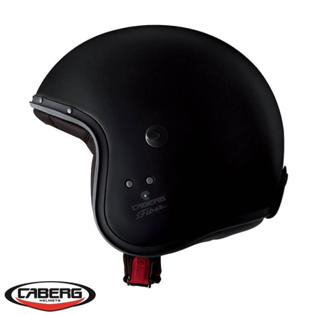 OPEN-FACE - Casca open face (jet) Caberg model Freeride X 17 negru mat (fibra de sticla)