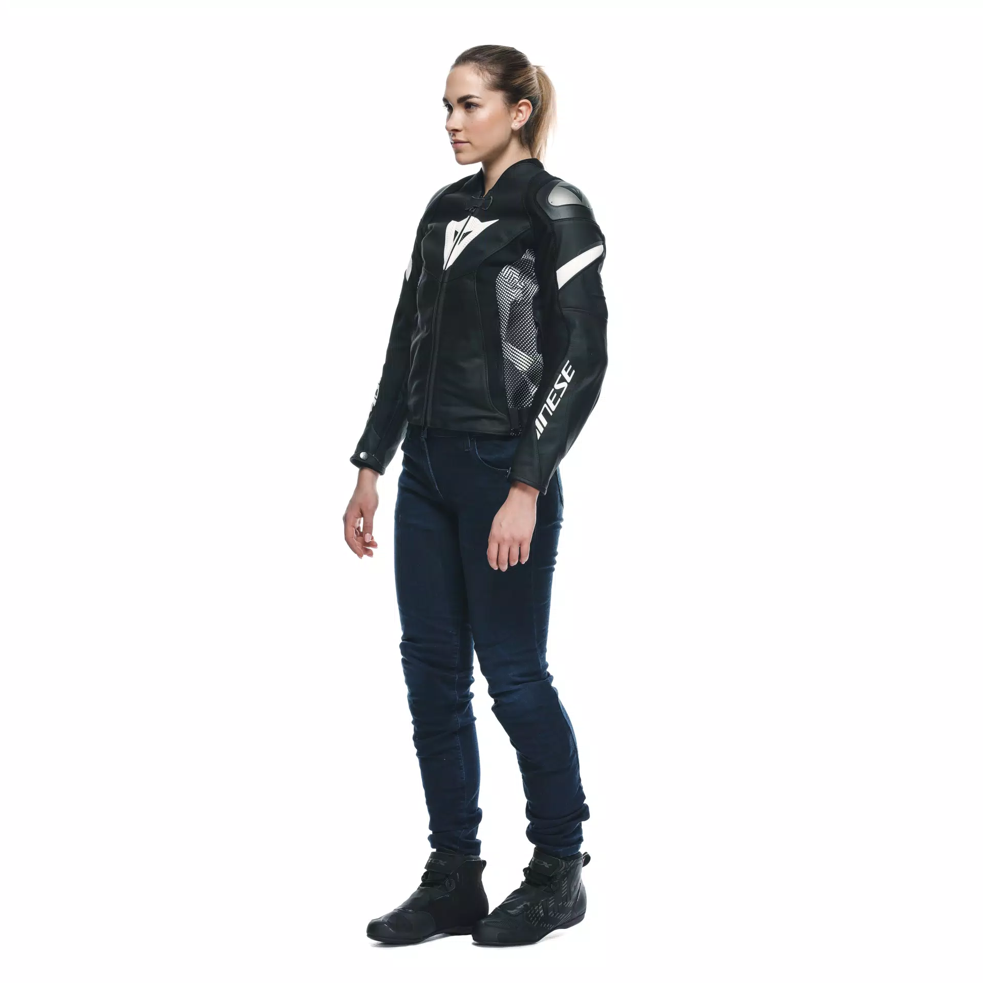 GECI - Geaca dama din piele Dainese Avro 5