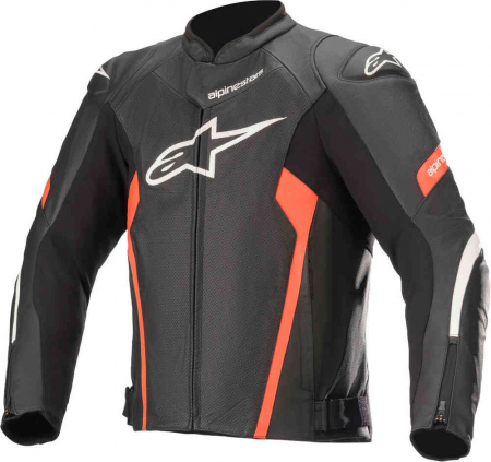 GECI - Geaca de piele perforata ALPINESTARS FASTER V2 AIRFLOW TECH-AIR