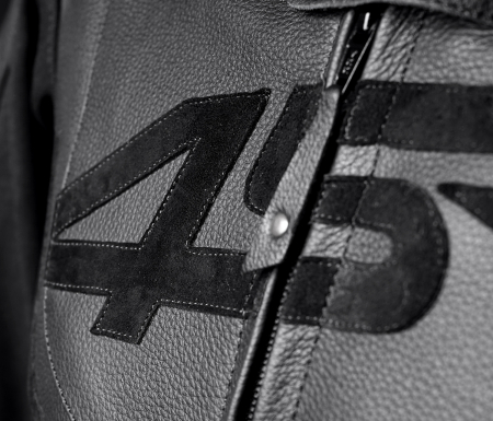 Geaca moto din piele pentru dama 4SR TT REPLICA LADY BLACK SERIES [3]