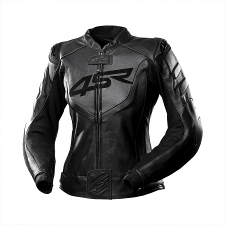 GECI - Geaca moto din piele pentru dama 4SR TT REPLICA LADY BLACK SERIES