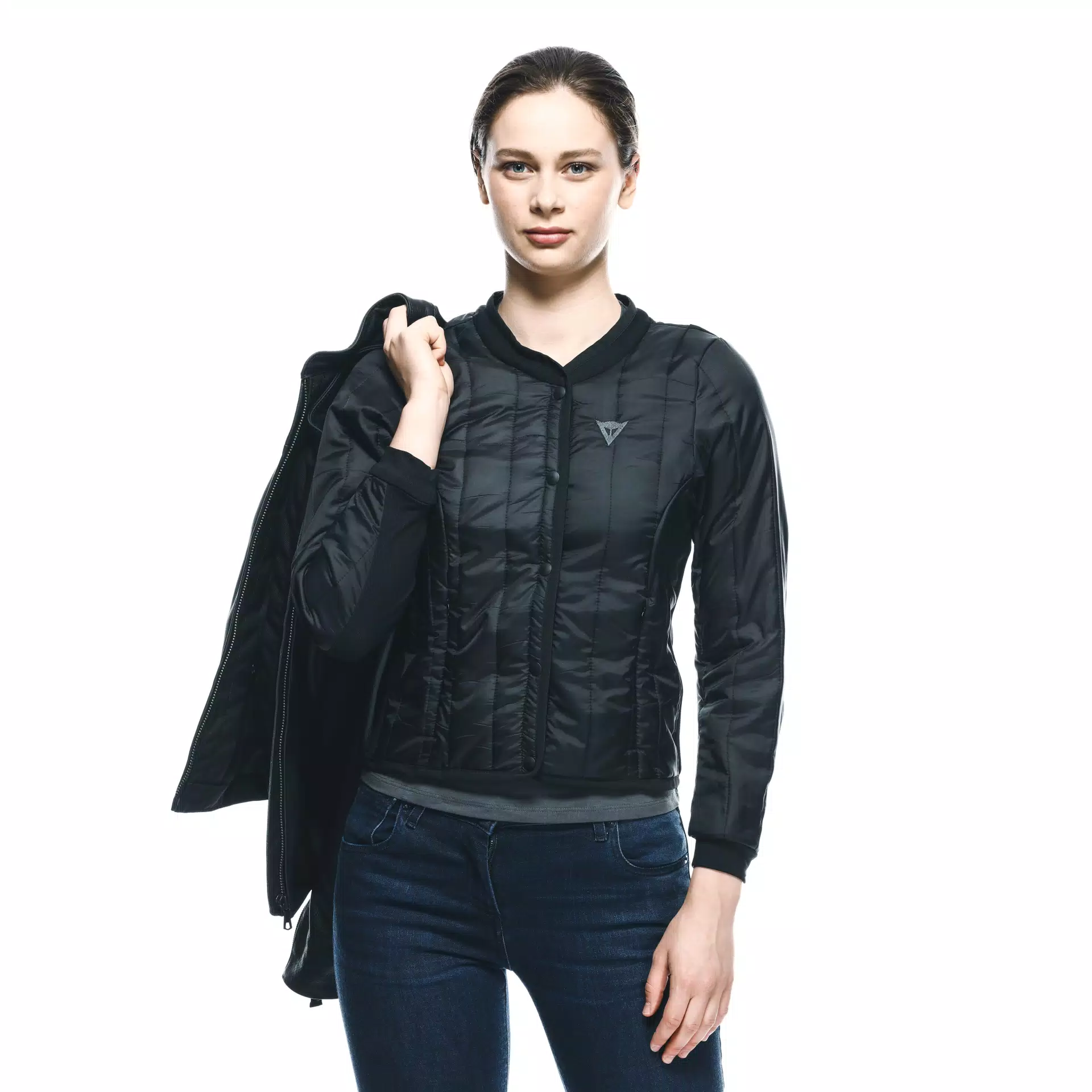 Geacă moto din piele pentru femei Dainese Itinere [7]