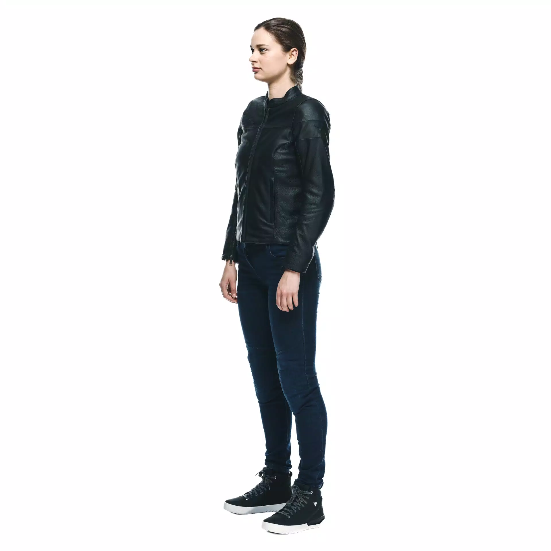 Geacă moto din piele pentru femei Dainese Itinere [2]