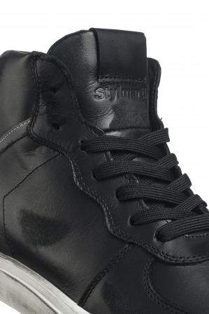 Ghete moto Tony Hook LTD Black [1]