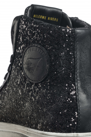 Ghete moto Venice LTD Glam Black [1]