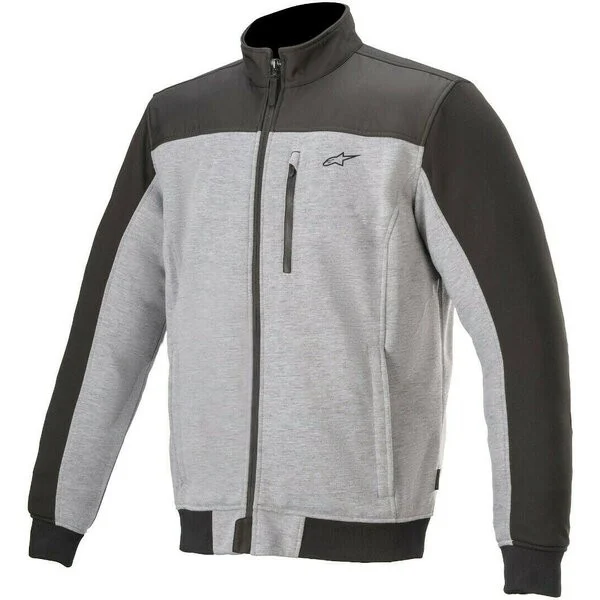 MOTO BĂRBAȚI - Hanorac moto cu protectii Alpinestars Café Track Negru/Gri