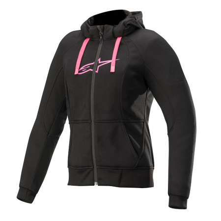 ECHIPAMENTE - Hanorac moto dama cu protectii ALPINESTARS STELLA CHROME SPORT