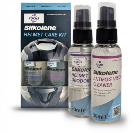 DETAILING MOTOCICLETA - Kit ingrijire casca SILKOLENE 