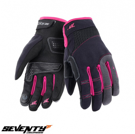 ECHIPAMENTE - Manusi moto dama textil SEVENTY DEGREES SD-C50