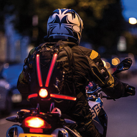 Oxford PRO CommuterX4 Fibre Optic Rear Light [2]