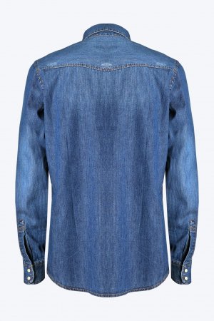Camasa moto din denim PMJ [1]