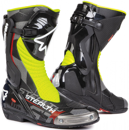 Cizme moto sport  Stylmartin STEALTH EVO BLACK YELLOW [13]