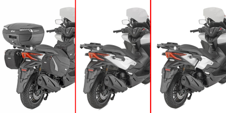 Forza 125 (23 - 25) - Suport genți laterale textil Honda Forza 125/350 (23-26)