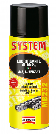 DETAILING MOTOCICLETA - SYSTEM MB232 LUBRIFICANTE MOS2 MULTIUSO 400 ml