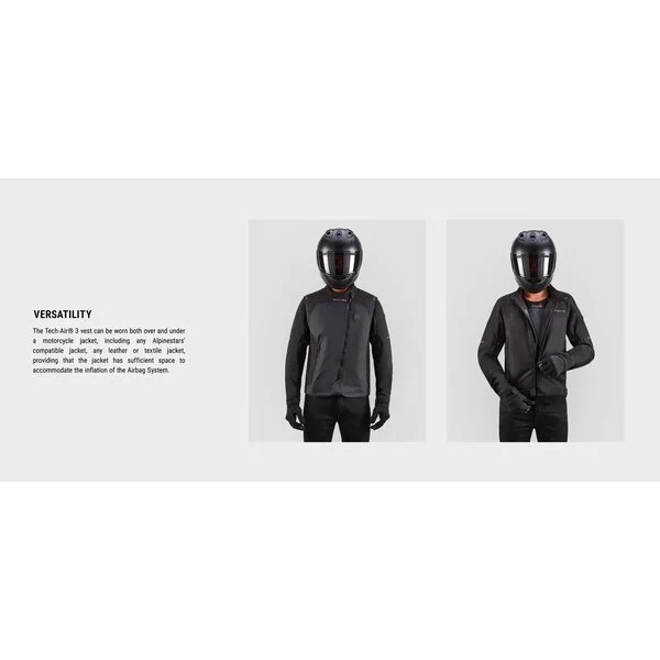 Vesta airbag ALPINESTARS TECH-AIR 3  Negru/Gri inchis [2]