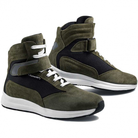 MOTO FEMEI - Ghete moto STYLMARTIN AUDAX WP MILITARY GREEN