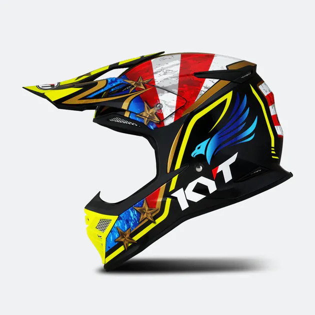 CROSS ENDURO - Casca KYT Skyhawk Hi-Fly, cross