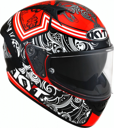 PROMOTII - Casca moto KYT NF-R Steel Flower