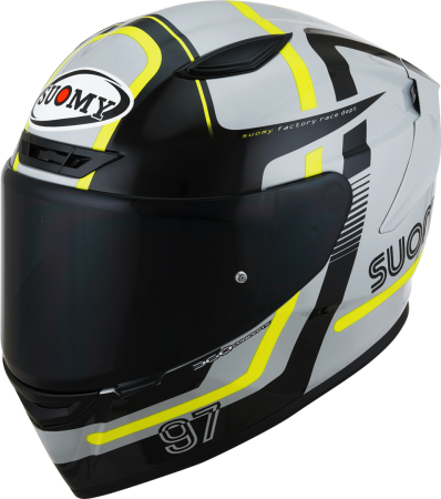 CĂȘTI - Casca Suomy Track-1 Ninety Seven Grey/Yellow